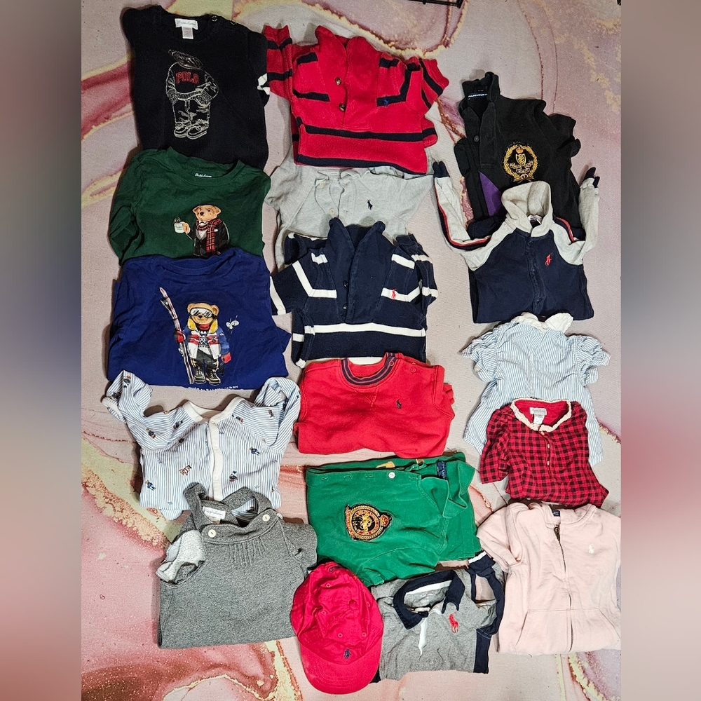 Kid's POLO BUNDLE(Minus the coats been sold)